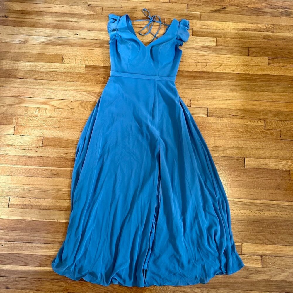 Azazie Flutter Sleeve Bridesmaid Dress
